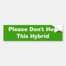 Bitte umarmen Sie nicht diese Kreuzung Auto Sticker