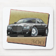 Black 300 DUB Mousepad