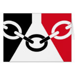Black Country Flagge Karten