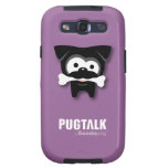 Black Pug Bone! Samsung Galaxy Case Galaxy SIII Cover
