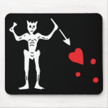 Blackbeards Piraten-Flagge Mousepad