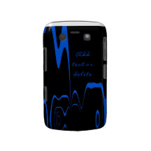 BlackBerry-Kasten-Blau-Blitz Blackberry Case