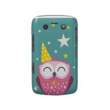 BlackBerry-mutiger Kasten der Claudette Party-Eule Blackberry Case