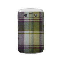 BlackBerry-mutiges lila u. gelbes kariertes Blackberry Bold Case
