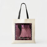 BLASS - ROSA Brautjungfer kleidet BaumwollTaschen-