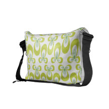 Blasse e-grün Sechzigerjahre Art-Bote-Tasche Kurier Tasche