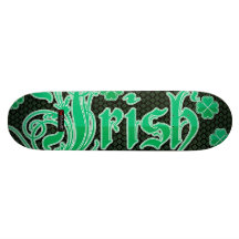 Blattklee-Skateboardentwurf der Iren 4 Skateboarddeck