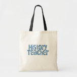 Blau beunruhigte Geschichtslehrer-T-Shirts und Ges Tasche