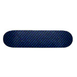 Blau grün Glasscherben Art Deco Skateboard Bretter