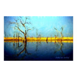 Blau poster