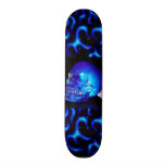 Blau-Schädel Skateboard Skateboardbrett