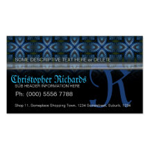 Blau+Schwarze mittelalterliche Tapisserie-gotische