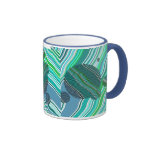 BLAU und Rohkaffee-Schale Tassen