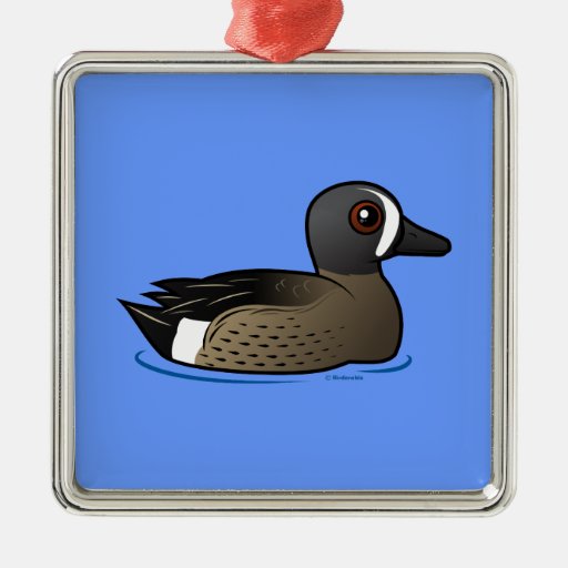 Blau-winged aquamarines weihnachtsbaum ornamente