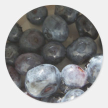 Blaubeeraufkleber