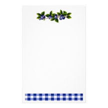 Blaubeerbriefpapier Bedrucktes Büropapier