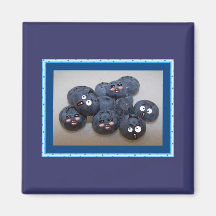 Blaubeeren Kühlschrankmagnet