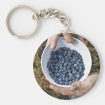 Blaubeeren Schlüsselband