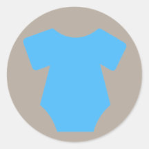 Blaue Ausstattungs-Aufkleber