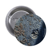 Blaue Beschaffenheit (Metall) Anstecknadelbutton