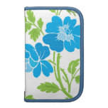 Blaue Blumen Smartphone Folioplaner