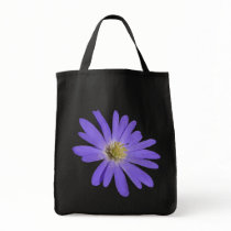Blaue Blumen-Taschen-Tasche Wildlfower Strand-Tasc