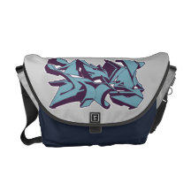 Blaue Botetasche Art Graf Kuriertaschen