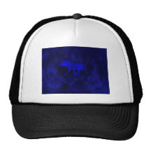 Blaue Elche Baseballmützen