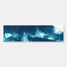 Blaue Flamme Autosticker