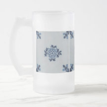 Blaue Fliese klassischer Antiquarian-Delfts - Blum Tee Tassen