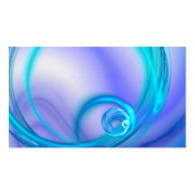 blaue glühende Plasmastrom-Visitenkarte