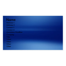 BLAUE GRAFIKDESIGN-VISITENKARTE