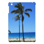 Blaue hawaiische Himmel und Palme