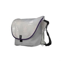 Blaue Herz-Rickshaw-Bote-Tasche Kurier Taschen