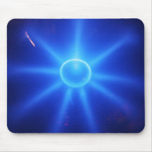 Blaue Kugel Mousepad