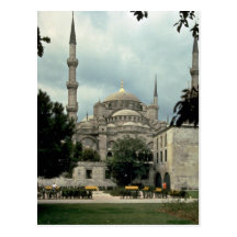 Blaue Moschee, Istanbul, die Türkei Postkarte