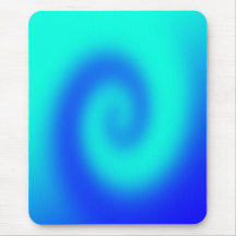 Blaue Rotation Mousepad