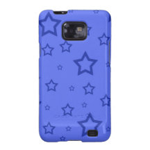Blaue Sterne Galaxy SII Hüllen