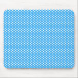 Blaue Tupfen mousepads