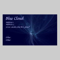 Blaue Wolke visitenkarten