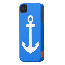 Blauer Anker IPhone Kasten Case-Mate iPhone 4 Hülle
