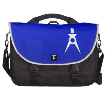 Blauer Architekt Laptoptasche
