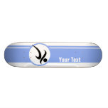 Blauer Betrieb Personalisiertes Skateboarddeck