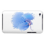 Blauer Betta kämpfender Fischipod-Touch-Kasten iPod Touch Etuis