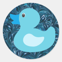 Blauer Ducky Aufkleber - SRF