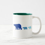 Blauer Eisbär Teetasse