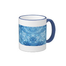 blauer Gelwickelrockbecher Kaffeetassen