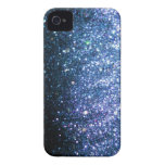 Blauer Glitter iPhone Fallschein iPhone 4 Hülle