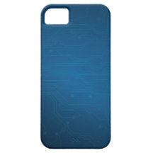 Blauer Hightech- Schaltplan iPhone 5 Kasten iPhone 5 Schutzhülle
