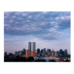 blauer Himmel des World Trade Centers Postkarten